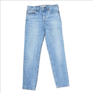 Levi's Wedgie Ankle Jeans Size 25 Light Wash